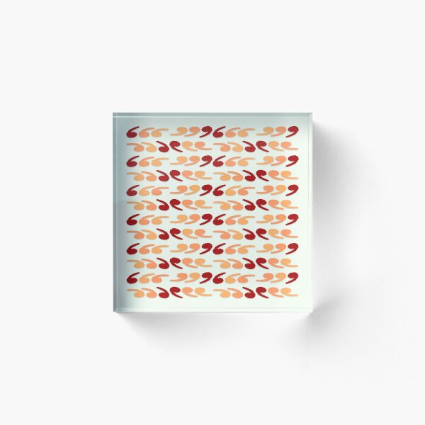 Item preview, Abstract Comma Waves - Neo Geometric - Abstract Geometric Art - Midcentury Modern Art designed and sold by jacnotjac.