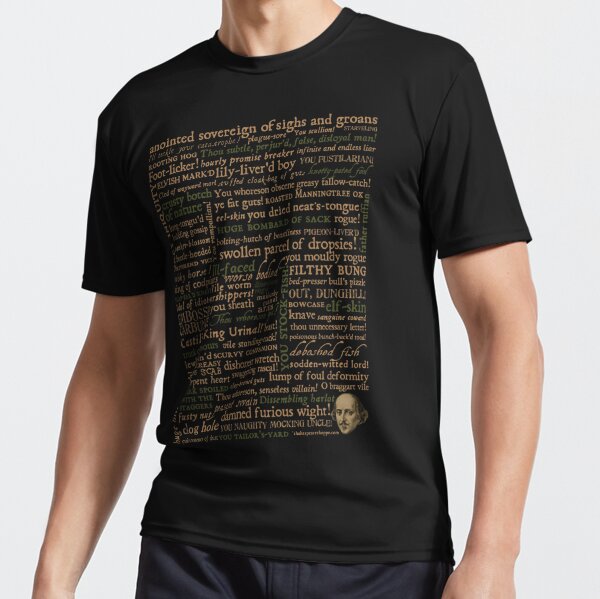 Shakespeare's Insults Collection - Revised Edition (by incognita) Active T-Shirt