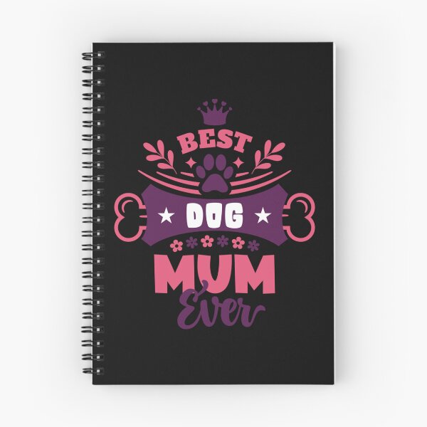 Item preview, Best Dog Mum Ever   designed and sold by EvertreeStore.