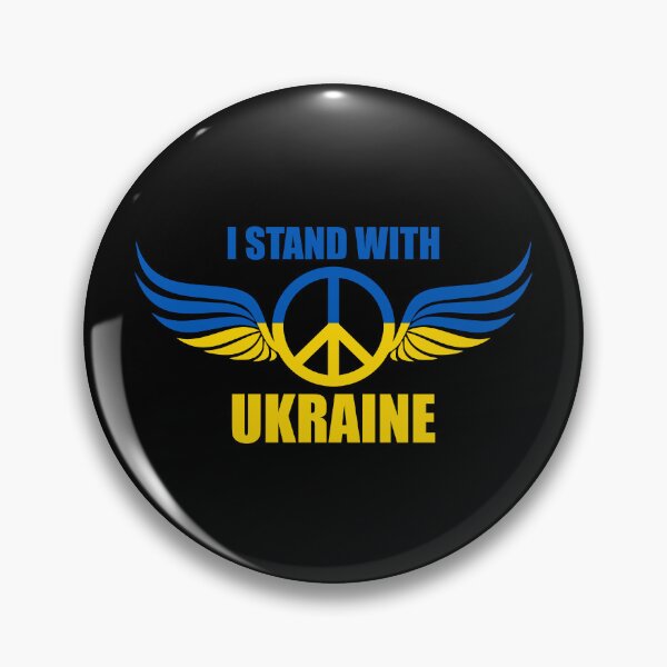 Item preview, I Stand With Ukraine - Peace Sign designed and sold by yoshra.