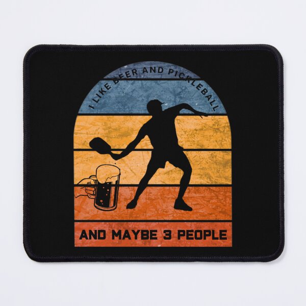 Item preview, I Like Beer and Pickleball designed and sold by DarrenAlea.