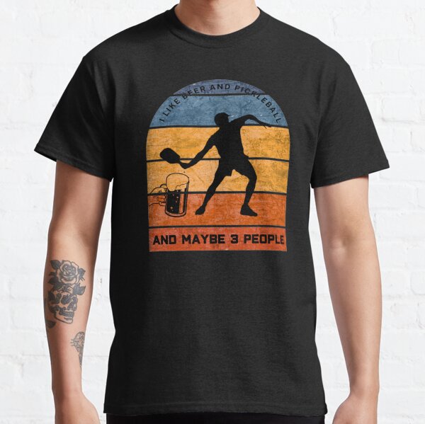 Item preview, I Like Beer and Pickleball   designed and sold by DarrenAlea.