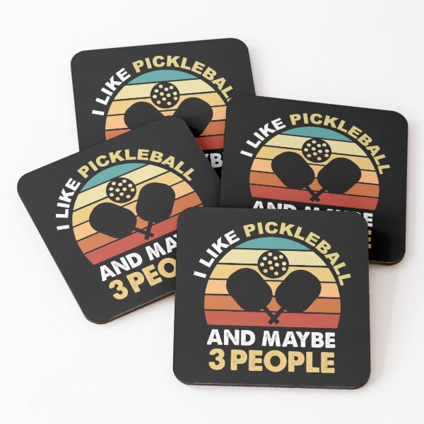 Item preview, i like pickleball  and maybe 3 PEOPLE   designed and sold by DarrenAlea.