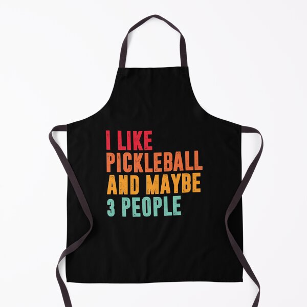 Item preview, I Like pickleball And Maybe 3 People - pickleball player   designed and sold by DarrenAlea.