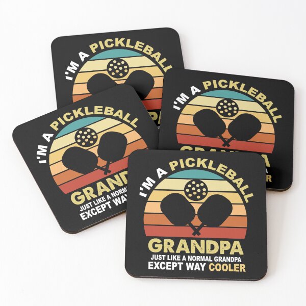 Item preview, I_m a Pickleball Grandpa Just Like a Normal Grandpa Except Way Cooler   designed and sold by DarrenAlea.