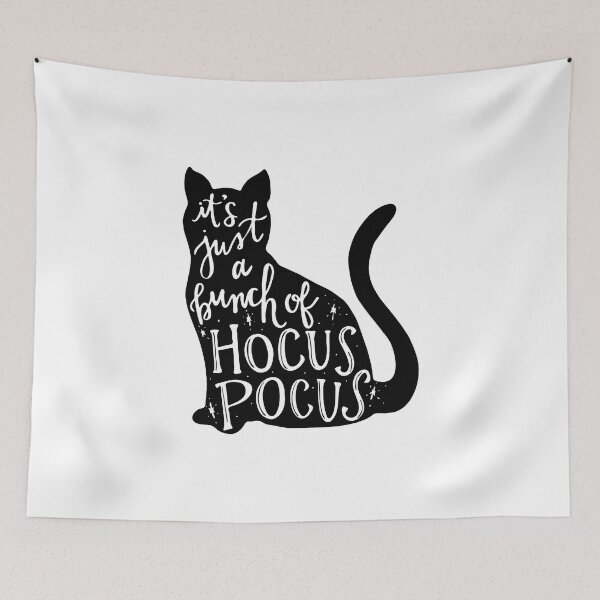Item preview, Its Just A Bunch Of HOCUS POCUS - Cat designed and sold by CottonCadier.
