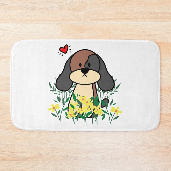 Item preview, Flower Pup Dog in Flowers designed and sold by Sweet-A-Dsignz.
