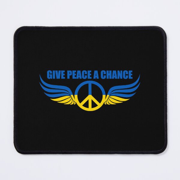 Item preview, Give Peace a chance - Ukraine flag colors designed and sold by yoshra.