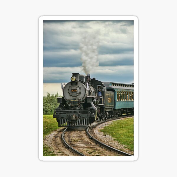 Old Steam Train 2024 Sticker By Rharrisphotos Redbubble   St,small,507x507 Pad,600x600,f8f8f8.u1 