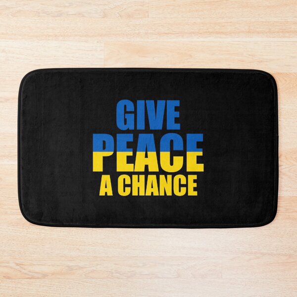 Item preview, Give Peace a chance - Ukraine flag colors designed and sold by yoshra.