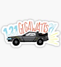 1.21 GIGAWATTS?! Sticker
