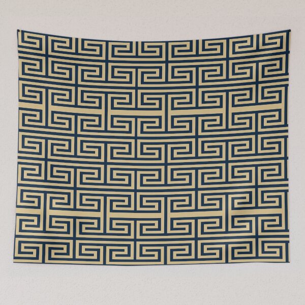 Item preview, Golden Greek key pattern background. designed and sold by toomi123.
