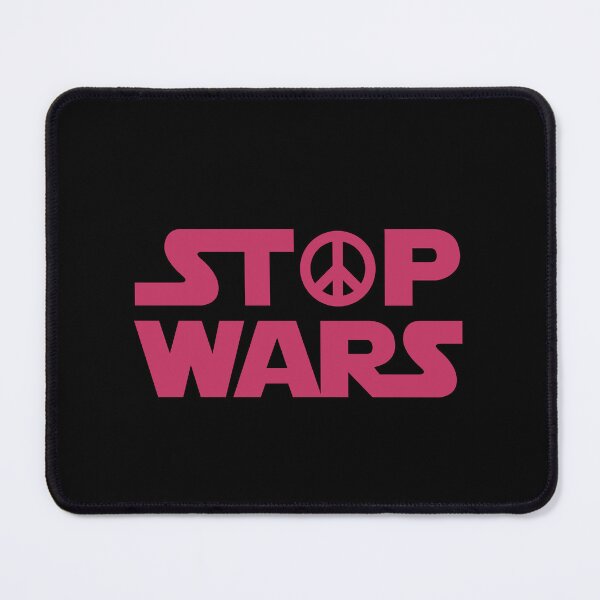 Item preview, Stop wars with CND logo, pink, designed and sold by BTCelebration.