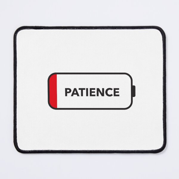 Item preview, No Patience Battery Style - Black designed and sold by tuapekkong2001.