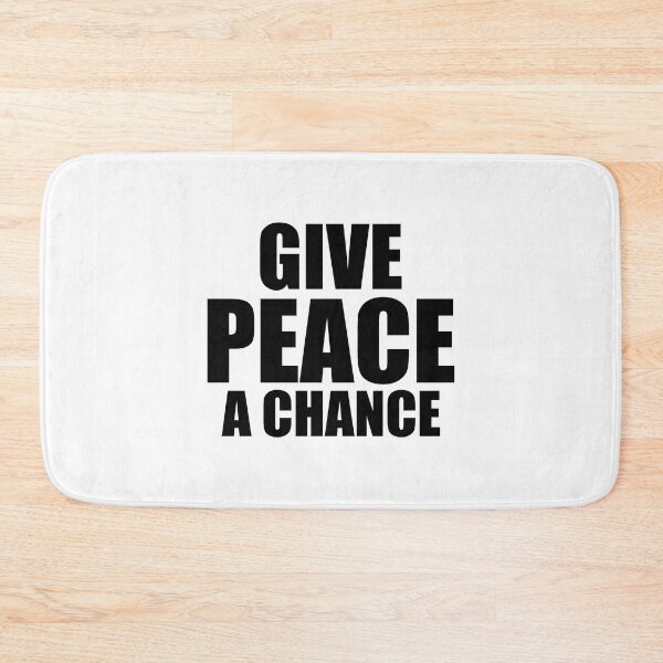 Item preview, Give Peace a chance designed and sold by yoshra.