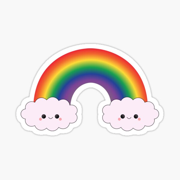 Kawaii Cute Rainbow Sticker