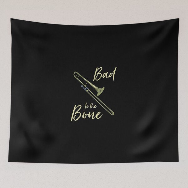 Item preview, Bad To The Trombone Funny Wind Instrument Shorty T Shirt designed and sold by FoltaBarbara.