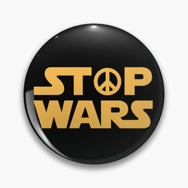 Item preview, Stop wars with CND logo, yellow,  designed and sold by BTCelebration.