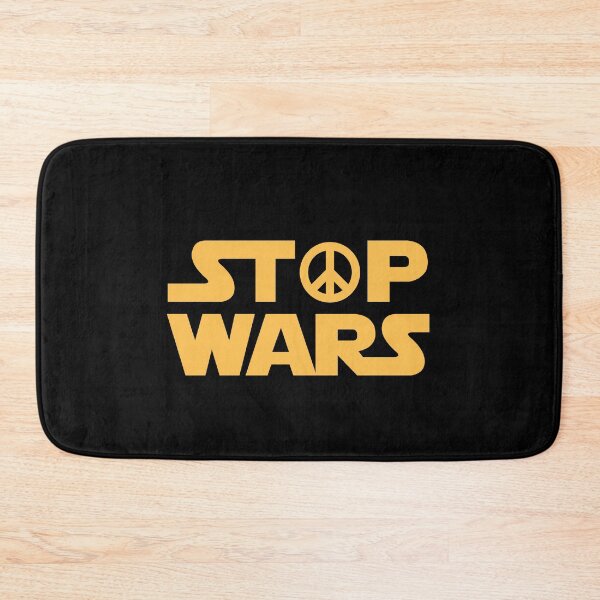 Item preview, Stop wars with CND logo, yellow,  designed and sold by BTCelebration.