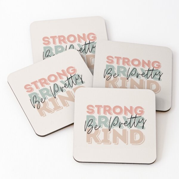 Item preview, Be Pretty Be Strong Be Brave Be Kind Awesome You Women Mom Gifts  designed and sold by SweetbeStore.