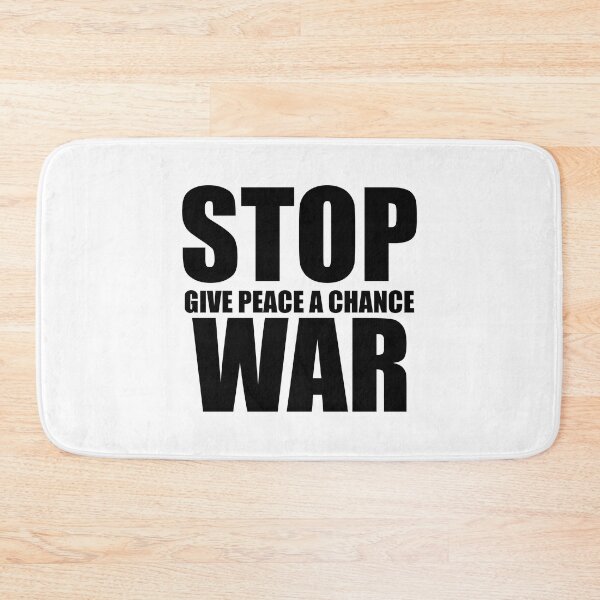 Item preview, Stop war - Give Peace a chance designed and sold by yoshra.
