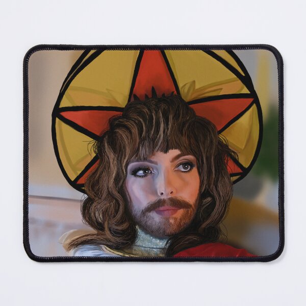 Item preview, Villanelle Jesus Spiritual Guru , Killing Eve Season 4 - lesbian drag queen , lesbian jesus designed and sold by rikiiart.