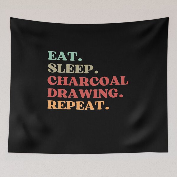 Item preview, EAT SLEEP BUTCHER REPEAT FUNNY QUOTE - BEST GIFT FOR CHARCOAL DRAWING DAD designed and sold by MeDoryaShop.