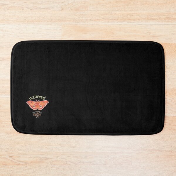 Item preview, nocturnal orange moth running on coffee on dark background     designed and sold by DaviduNoel.