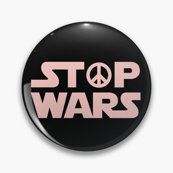 Item preview, Stop wars with CND logo, pale pink,  designed and sold by BTCelebration.