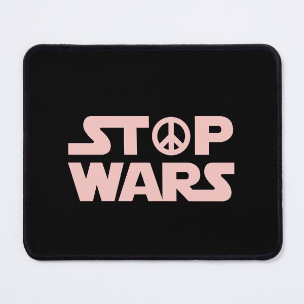 Item preview, Stop wars with CND logo, pale pink, designed and sold by BTCelebration.