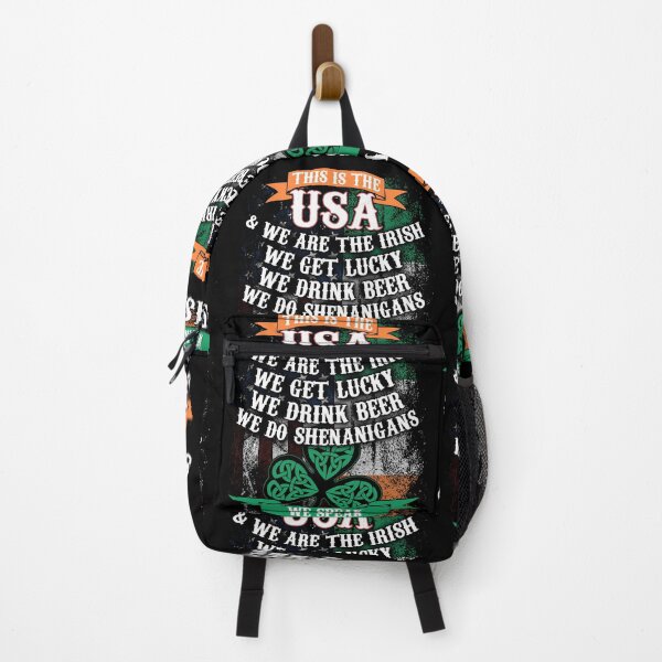 Item preview, This Is The USA And We Are Irish - We Speak Sarcasm designed and sold by LittleDuckk.