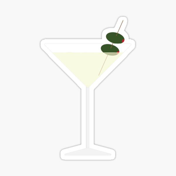 Martini Stickers Redbubble