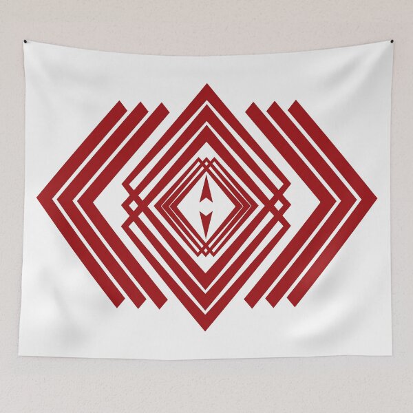 Item preview, Diamond-shaped brown lines designed and sold by Bigrow.