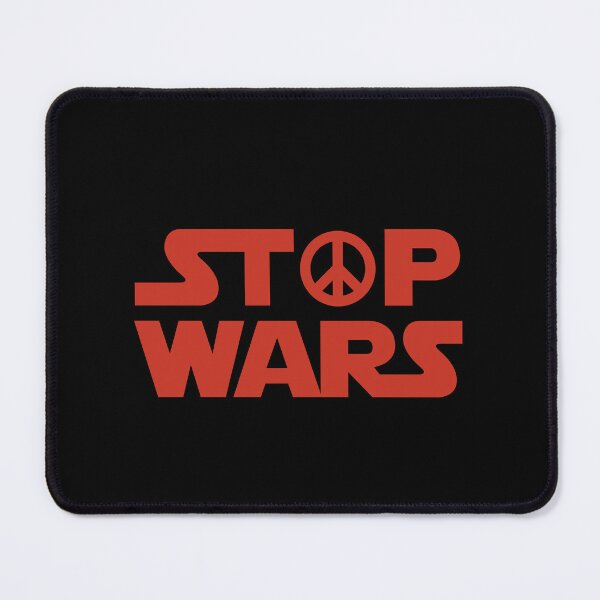 Item preview, Stop wars with CND logo, red, designed and sold by BTCelebration.