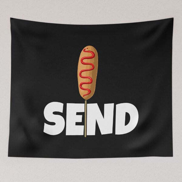 Item preview, Send Corn Dog designed and sold by Bendthetrend.