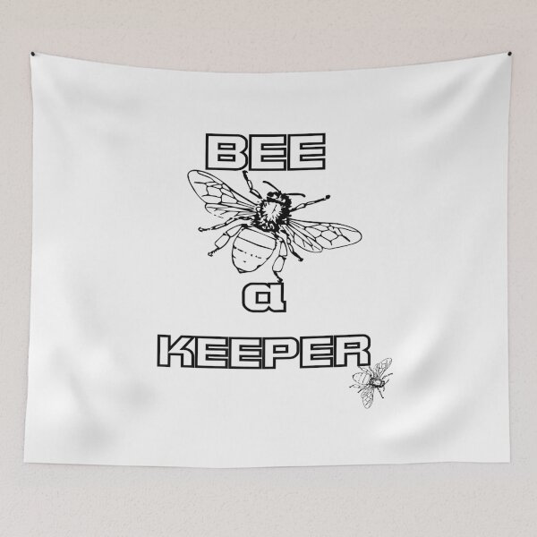 Item preview, BEE a KEEPER Bee Keeper  designed and sold by KathrineSandnes.