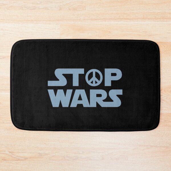 Item preview, Stop wars with CND logo, pale blue,  designed and sold by BTCelebration.