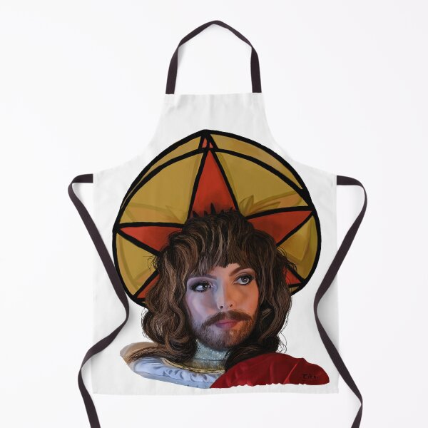 Item preview, Villanelle Jesus Spiritual Guru, Killing Eve Season 4 - lesbian drag queen, lesbian jesus designed and sold by rikiiart.