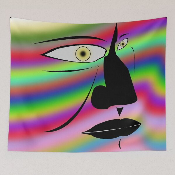 Item preview, The face on the color lines designed and sold by Bigrow.