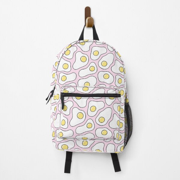 Item preview, Fried Eggs Pink Pattern Breakfast Sunny designed and sold by DimensionC169.