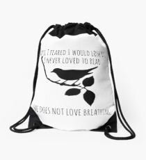 Mochila saco Nunca me ha gustado leer - Para matar a una cita de ruiseñor