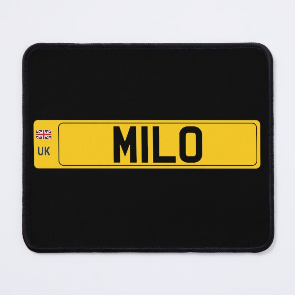 Item preview, Milo name - personal UK registration plate designed and sold by NameTheory.