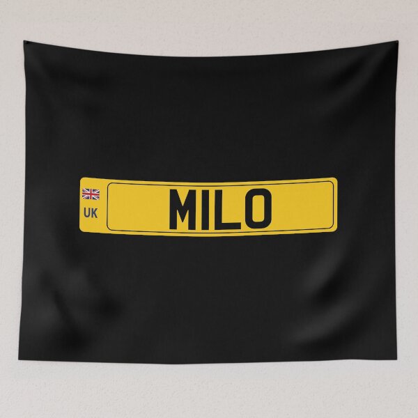 Item preview, Milo name - personal UK registration plate designed and sold by NameTheory.