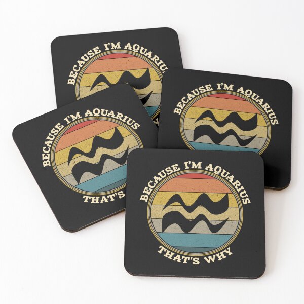 Item preview, Because I'm quarius, That's Why  - Funny Aquarius designed and sold by OutcastBrain.