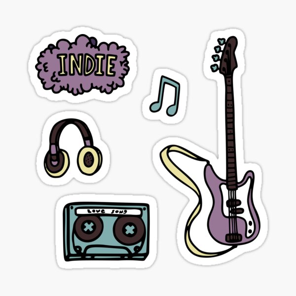 Indie Rock - Indie - Sticker