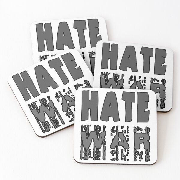 Item preview, Hate  War | Anti-war(Peace) designed and sold by DNC1134.