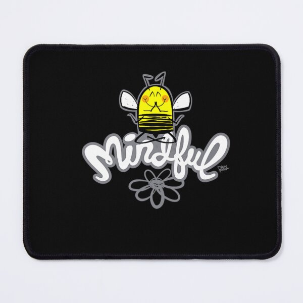 Item preview, Bee Be Mindful Yoga Bumblebee Conscious Respectful  designed and sold by KathrineSandnes.