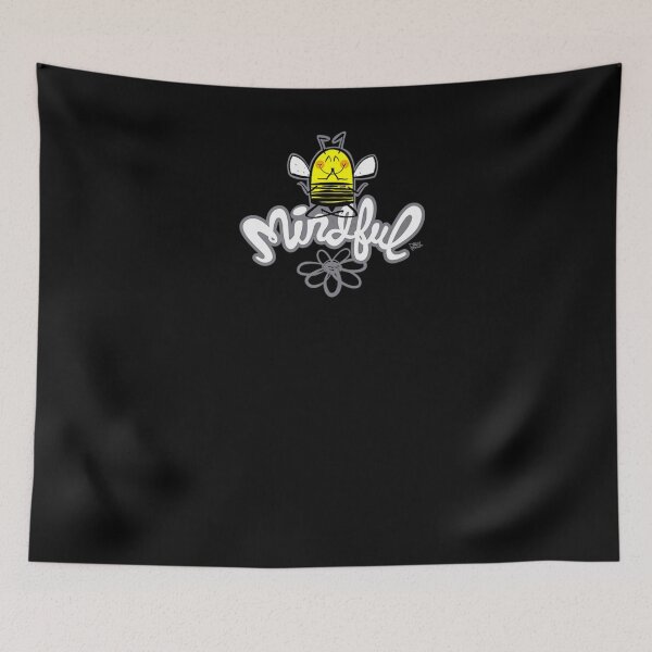 Item preview, Bee Be Mindful Yoga Bumblebee Conscious Respectful  designed and sold by KathrineSandnes.