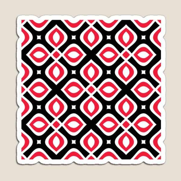 Item preview, Pattern Seamless Red Black designed and sold by NewStoreTN.