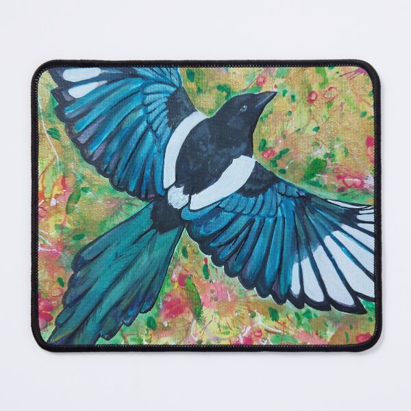Item preview, 'Fly away' magpie designed and sold by TeelaSian.